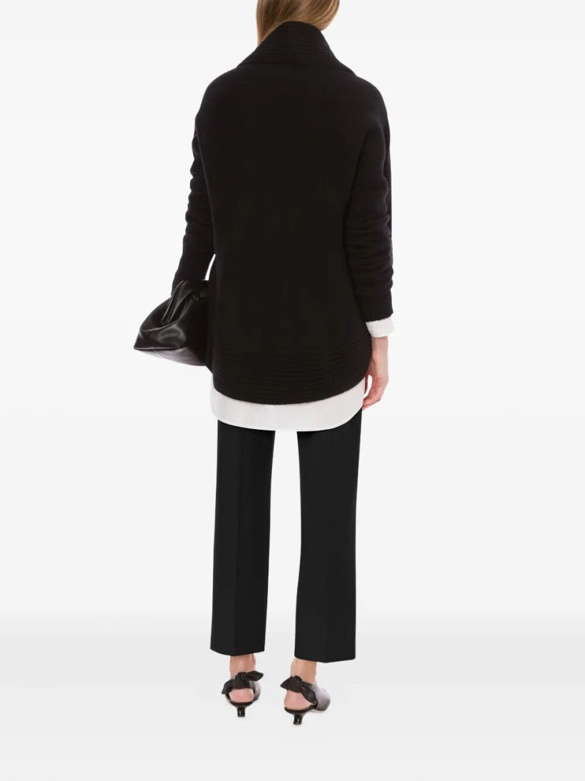 Alberta Ferretti Front Tie White Cotton Shirt