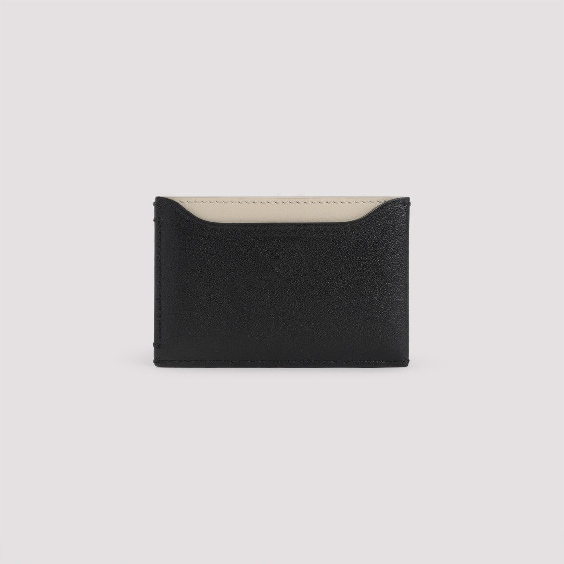 Givenchy Black Calf Leather Credit Card Case