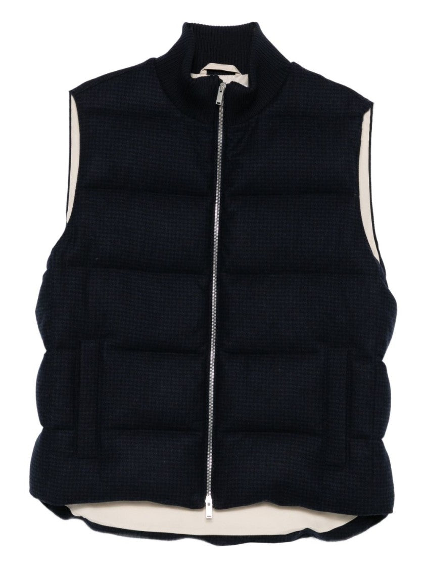 Lardini Tailored Men's Vest With Traditional Collar And Structured Silhouette