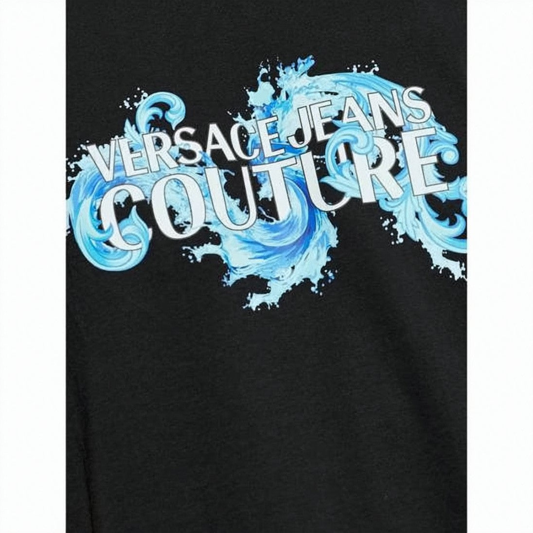 Versace Short-Sleeve T-Shirt With Bold Graphic Print