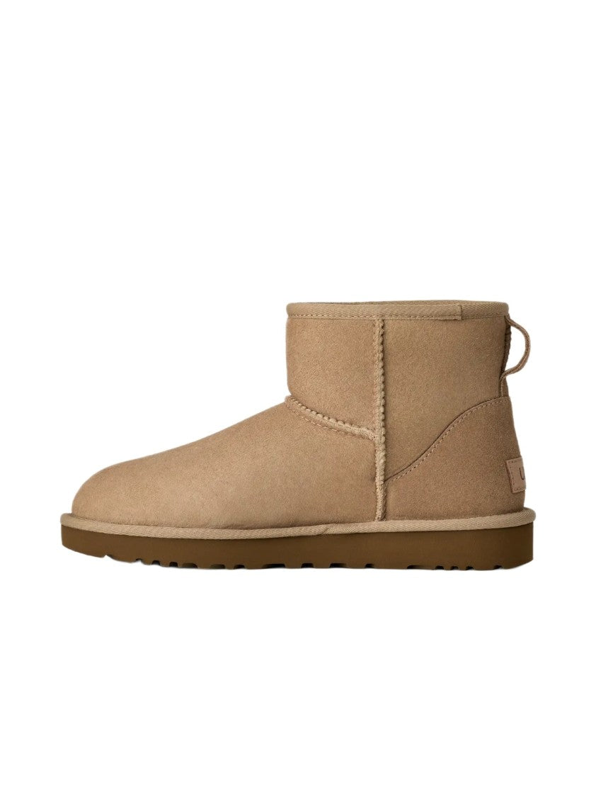 Ugg Reversed Shearling Mini Boots With Treadlite Sole