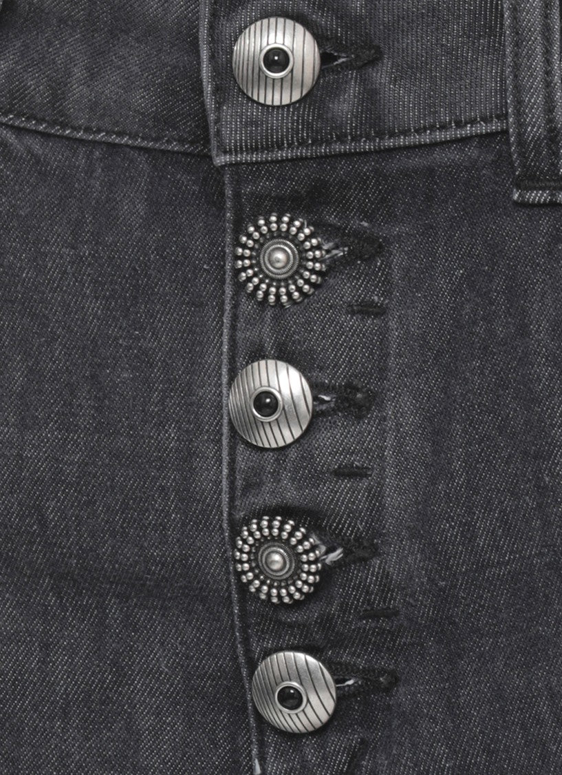 Dondup Koons Bot Gioie Jewel Button Jeans