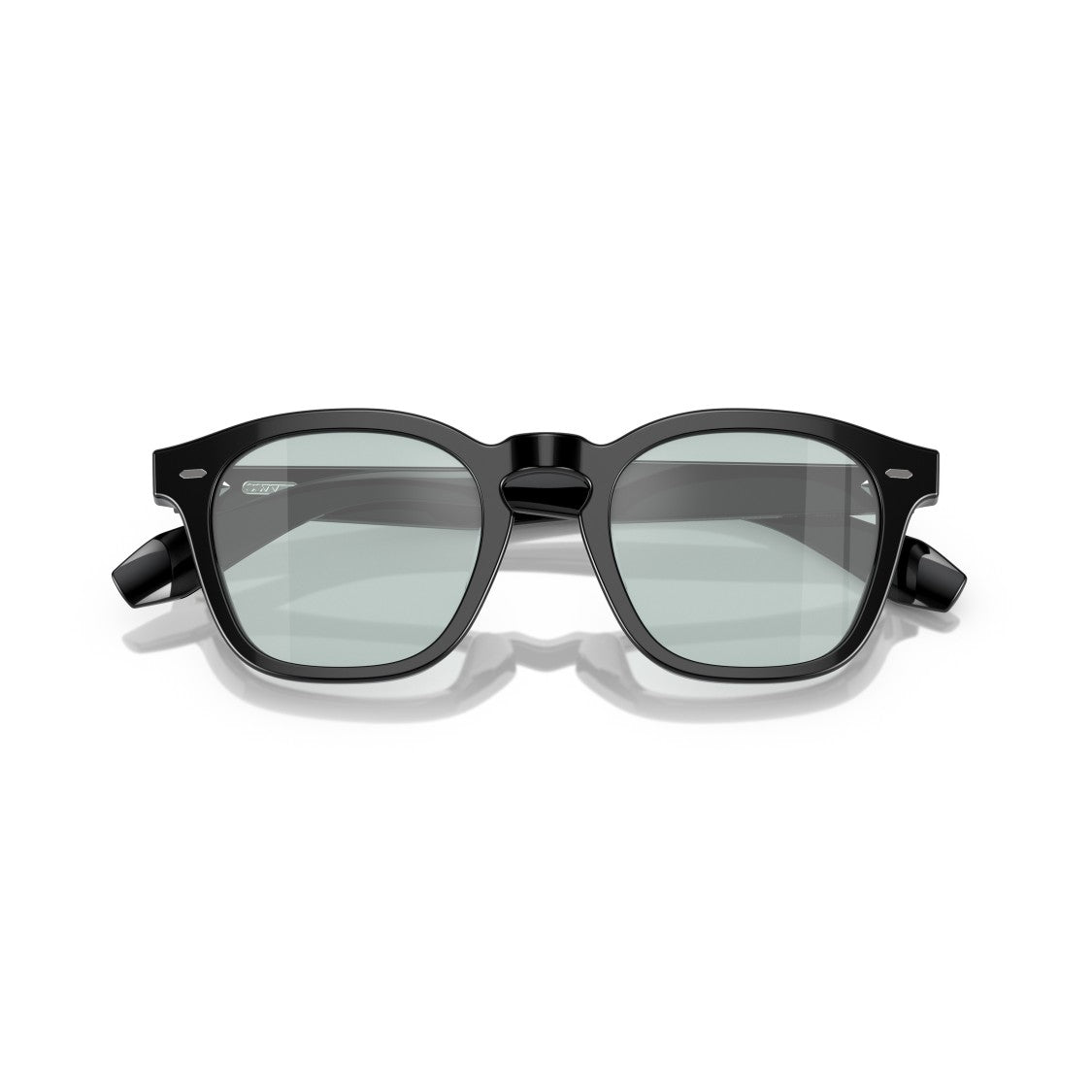 Oliver Peoples 0Ov5527u Square Frame Sunglasses With Glossy Black Acetate Finish