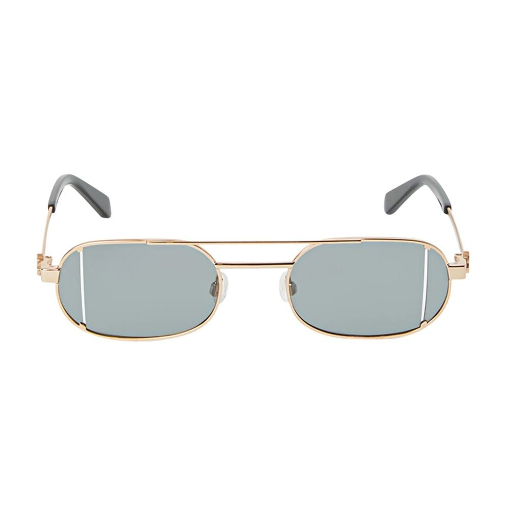 Off-White Oeri14h Lynn Gold-Tone Metal Frame Sunglasses