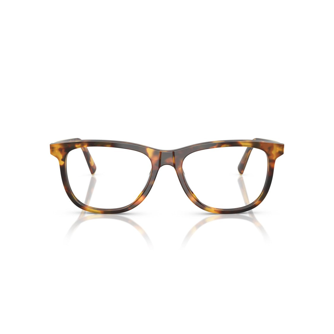 Miu Miu 0Mu 01Wv Tortoiseshell Square-Frame Eyeglasses