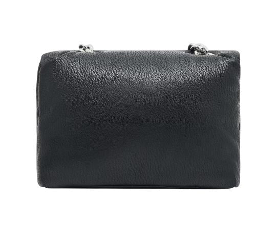 Armani Exchange Refined Compact Shoulder Bag With Chain Strap