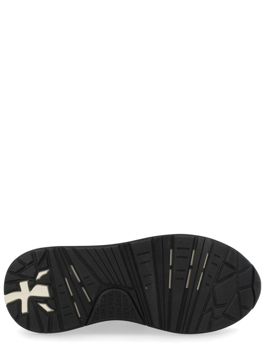 Premiata Bethcoin Beige Polyamide Low Sneakers