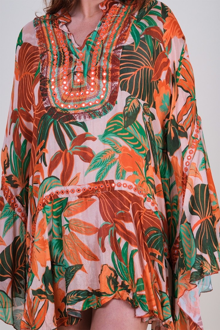 Miss June Aleida Short Caftan