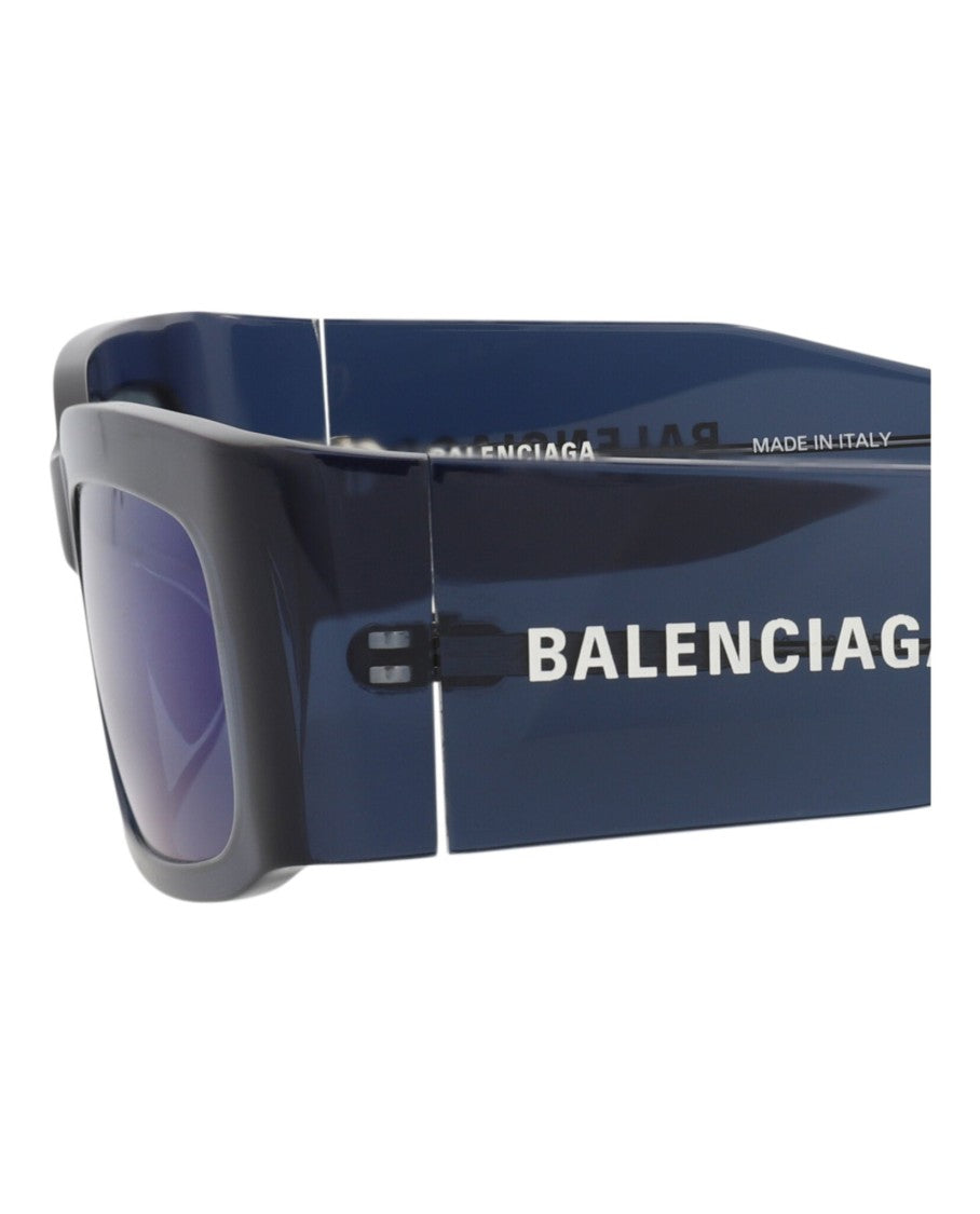 Balenciaga Square-Frame Recycled Acetate Sunglasses