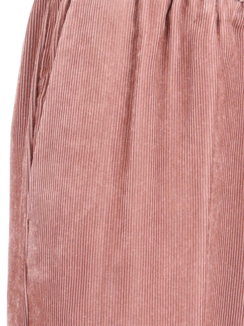 Forte Forte Essential Fluid Velvet Trousers Two Thousand Stripes