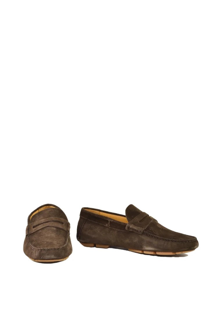A.Testoni Men's Loafer - Brown