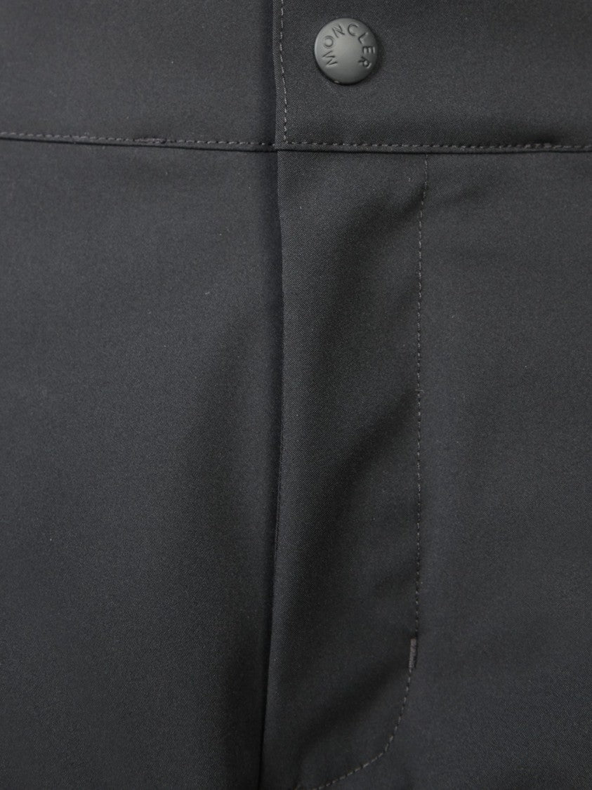 Moncler Grenoble Black Ski Pants With Adjustable Legs