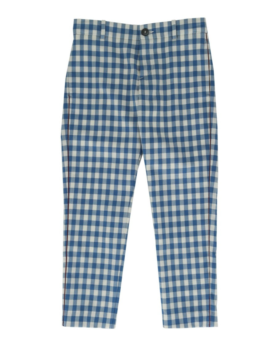Gucci Gingham Check Printed Pants