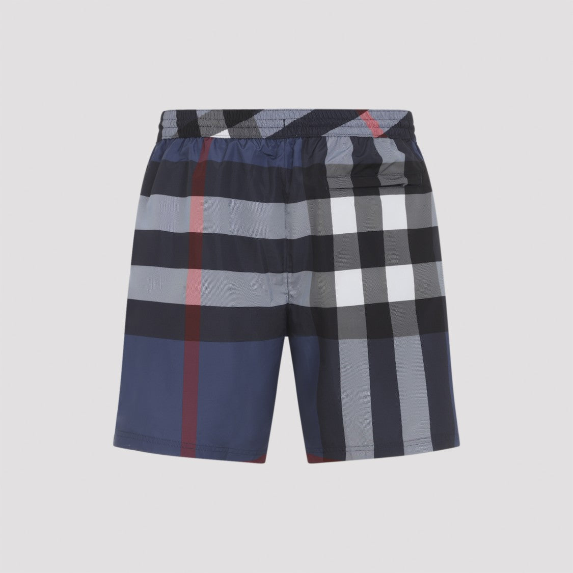 Burberry Classic Check Swim Shorts With Adjustable Fit