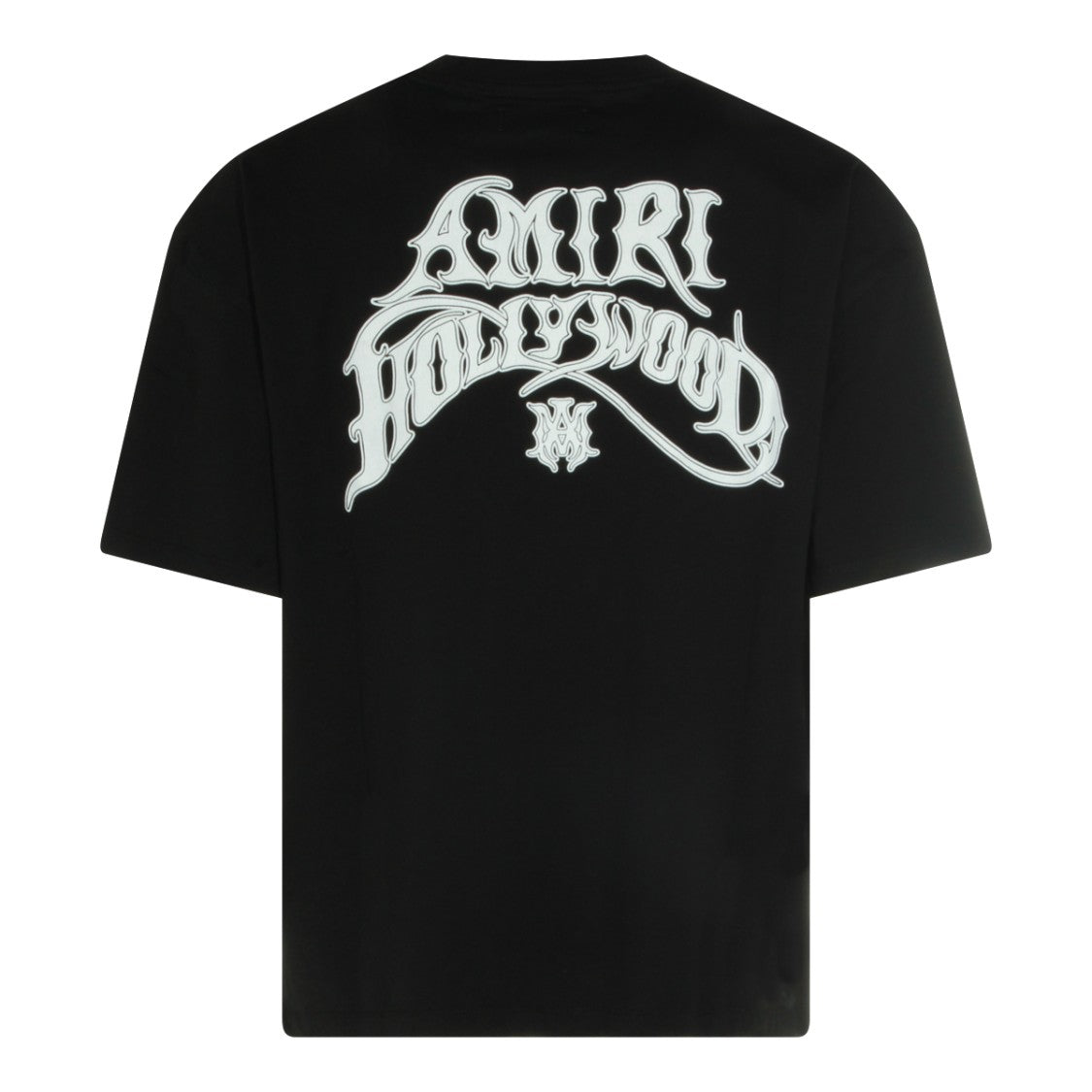Amiri Black Cotton Crew Neckline T-Shirt