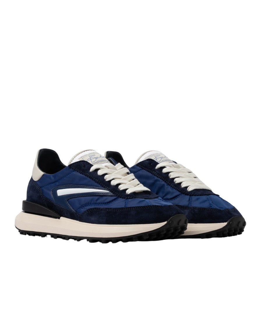 D.A.T.E Blue Athleta Nylon Sneakers