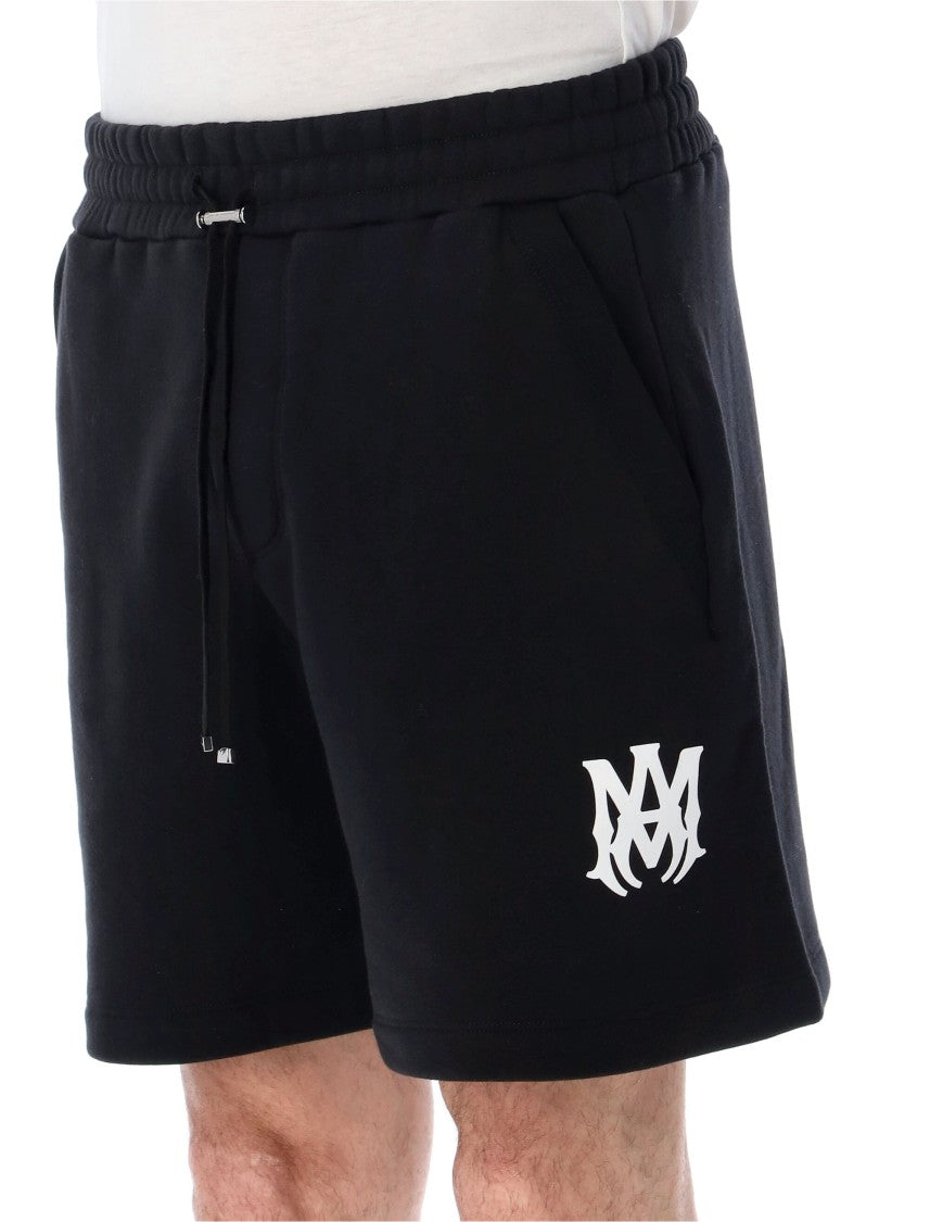 Amiri Black Core Logo Sweat Shorts