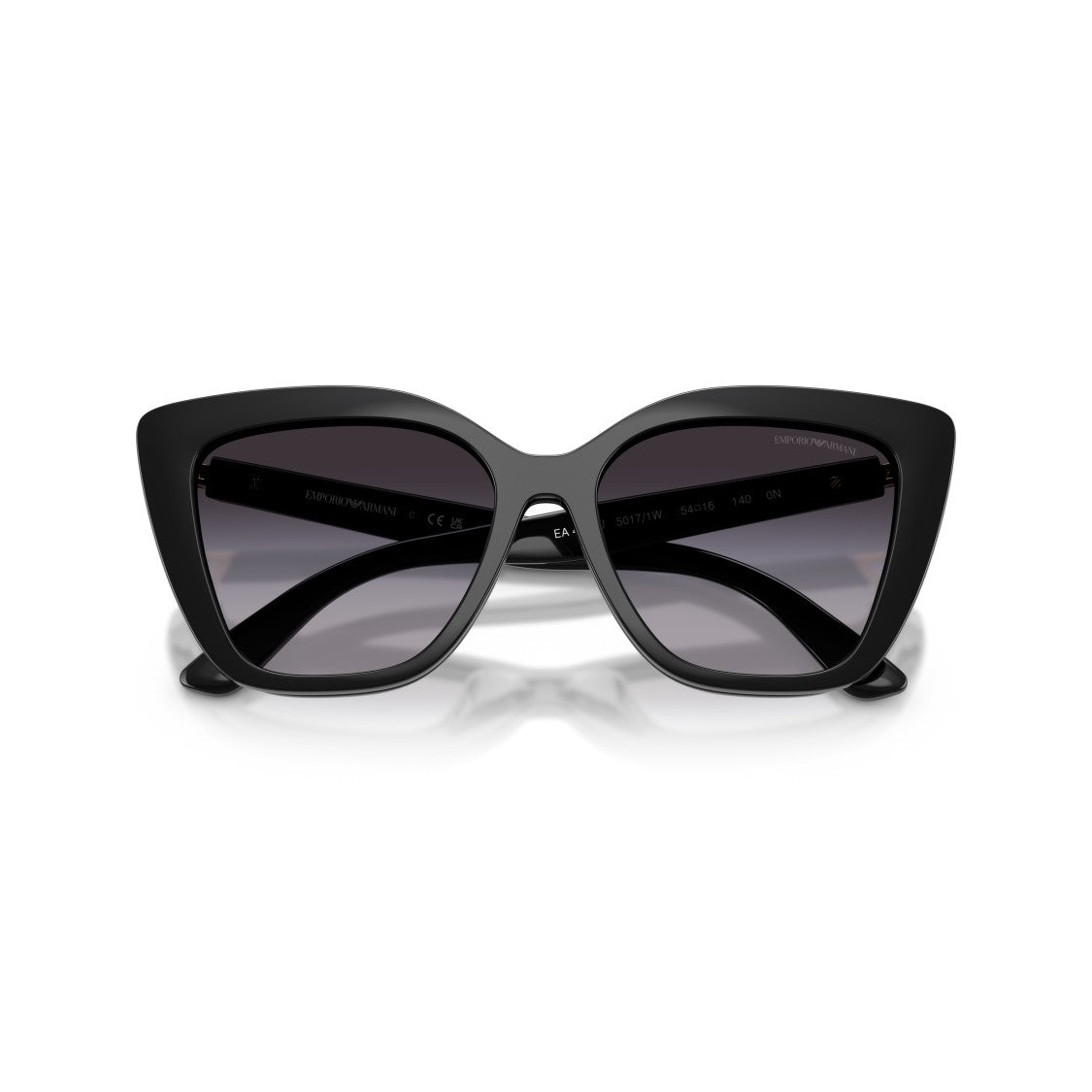 Emporio Armani Bold Cat-Eye Sunglasses And Eyeglasses With Glossy Finish