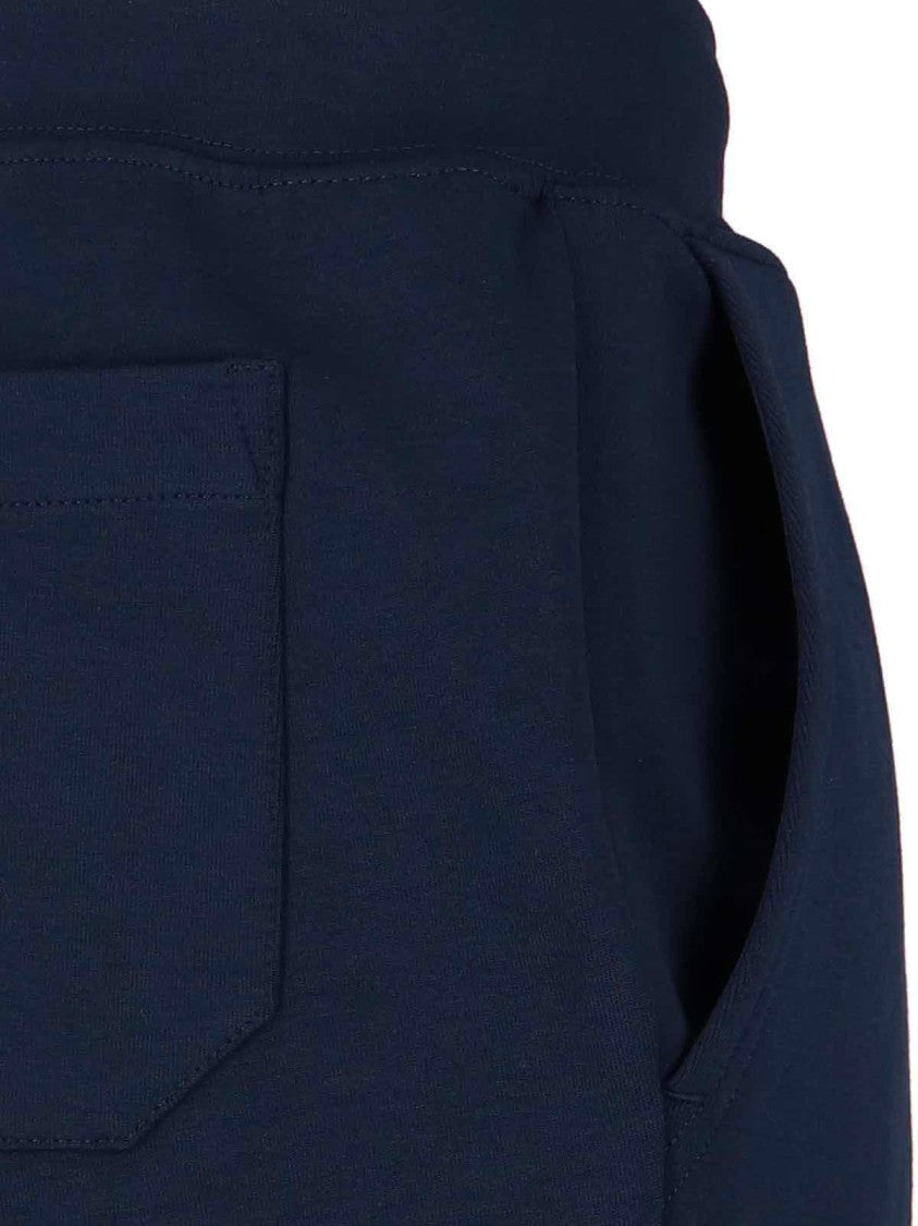 Polo Ralph Lauren Blue Elastic Waist Drawstring Track Trousers
