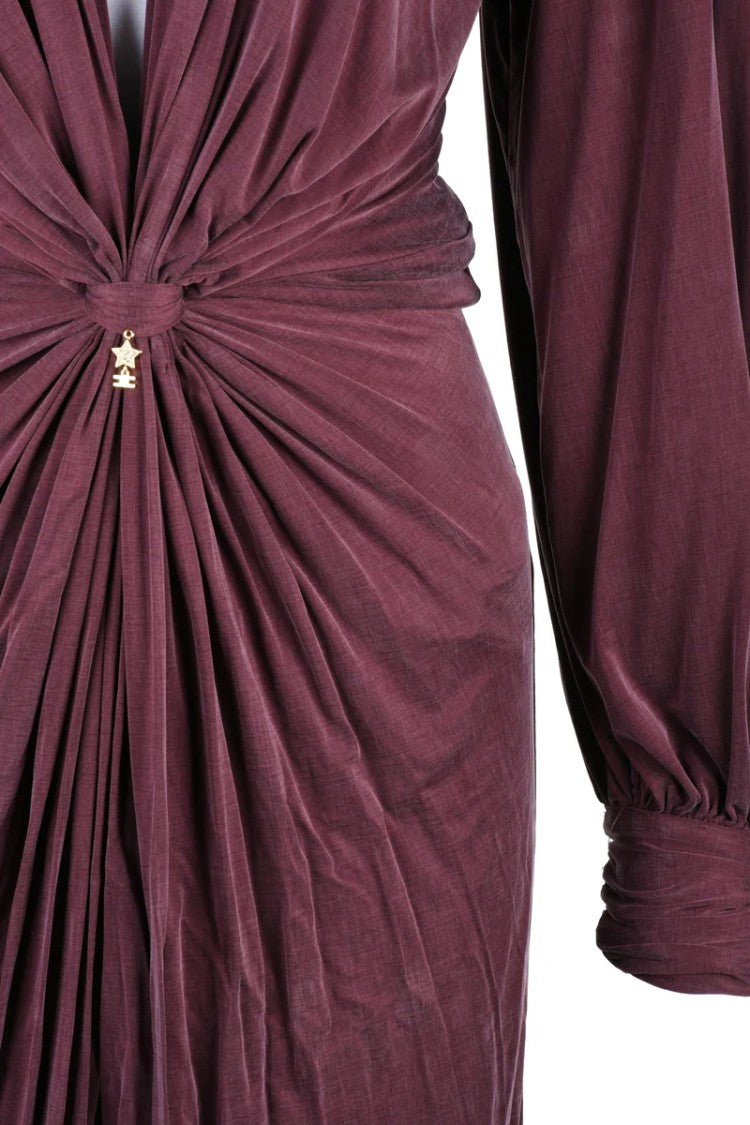Elisabetta Franchi Long Dress - Red