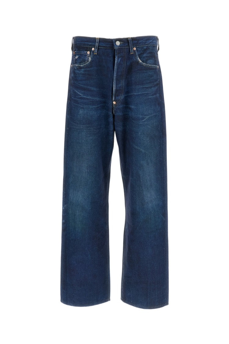 Junya Watanabe Denim Printed Trousers