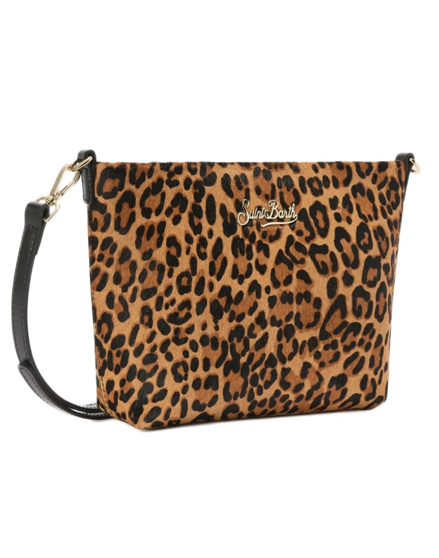 Mc2 Saint Barth Leopard Print Aline Bag