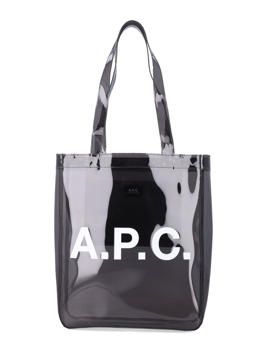 A.P.C. Lou Glossy Pvc Tote Bag