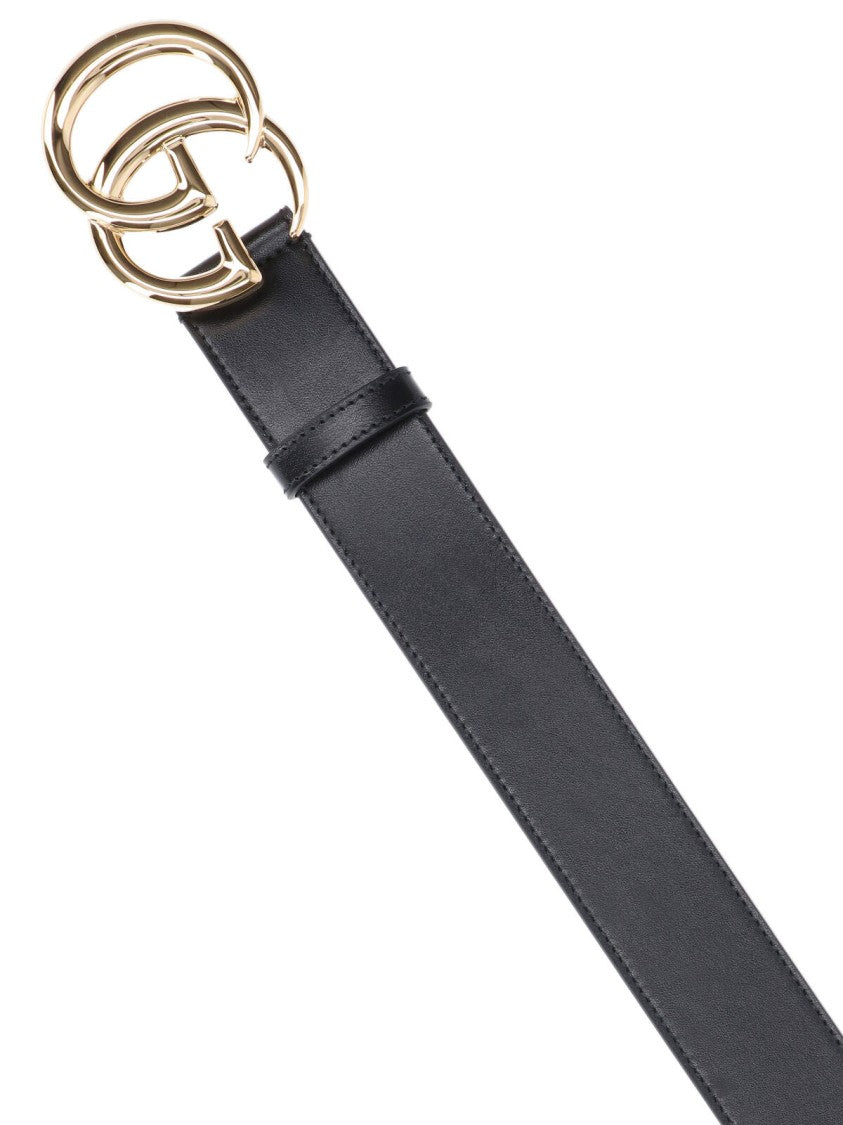 Gucci "Gg Marmont" Belt – Black