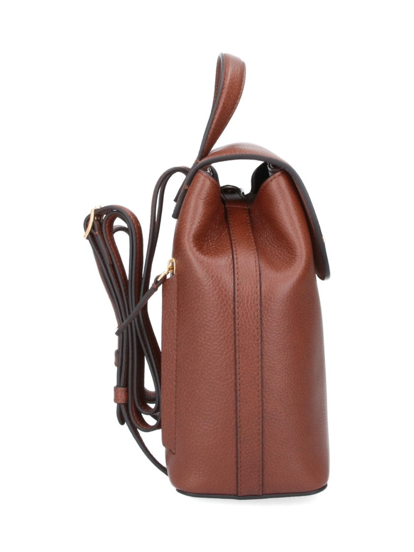 Mulberry Brown Bayswater Leather Mini Backpack