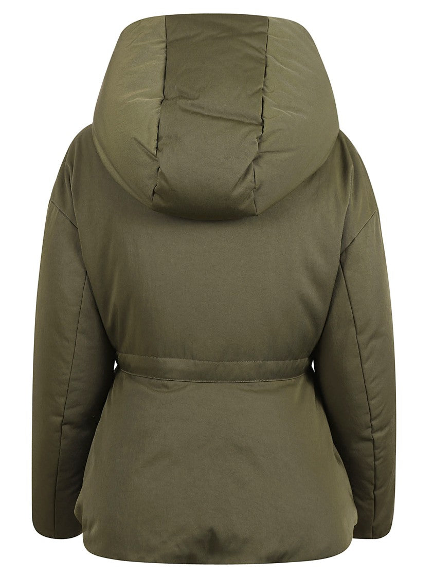 Alexander Mcqueen Relaxed Silhouette Coat With High Collar