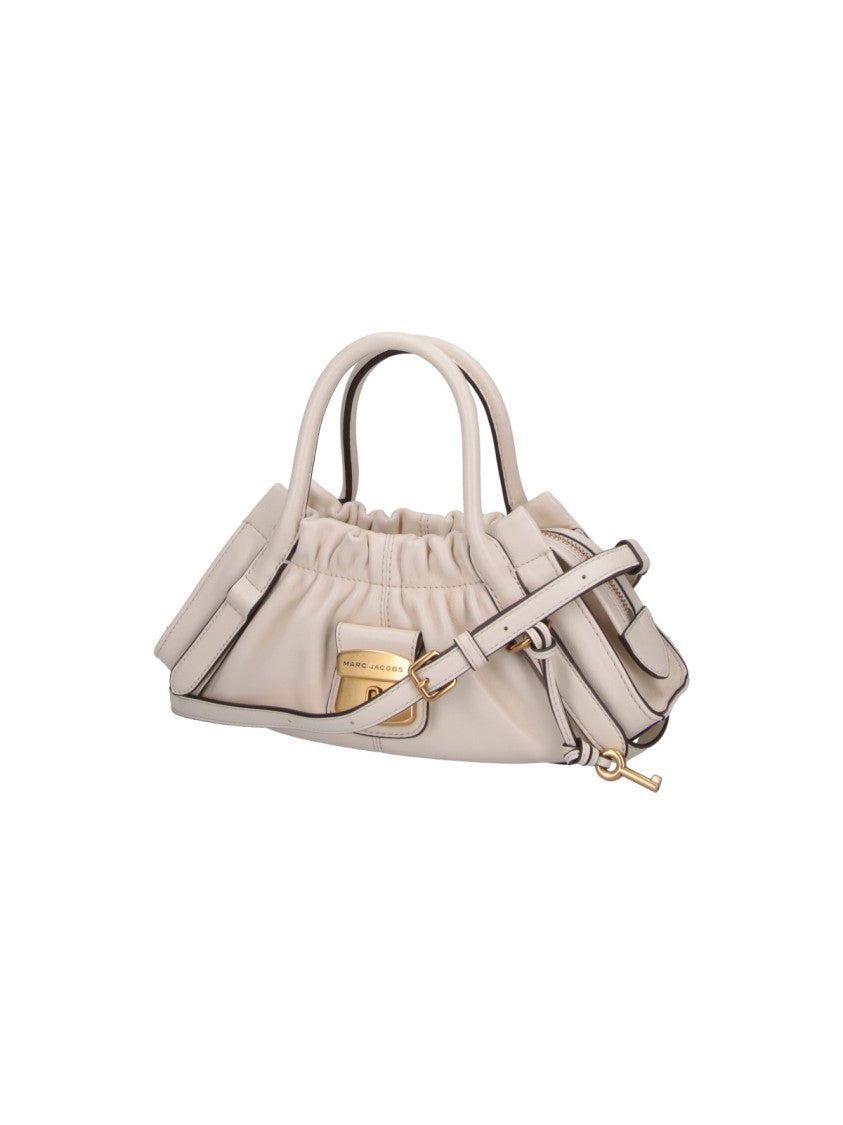 Marc Jacobs White The Christina Lambskin Shoulder Bag