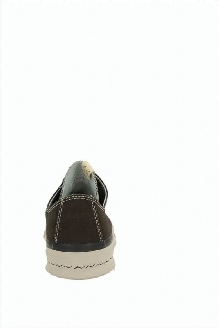Visvim Low-Top Sneakers With Dark Cotton Upper