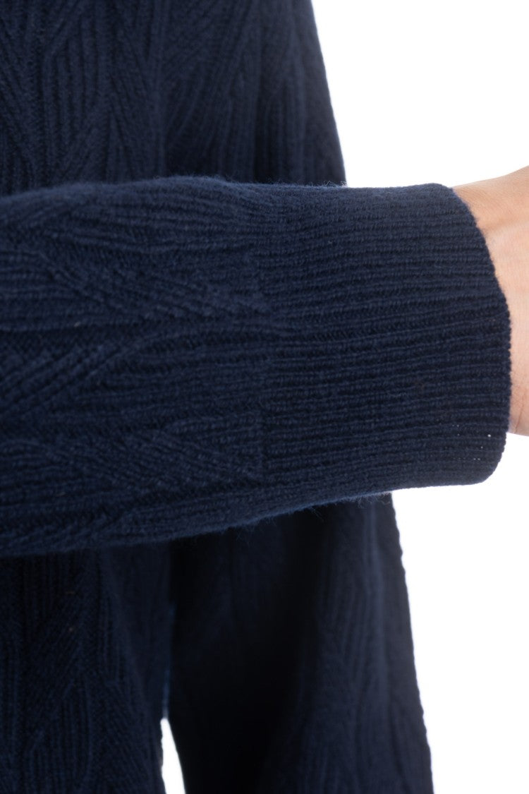 Drumohr Open Collar Lambswool Polo