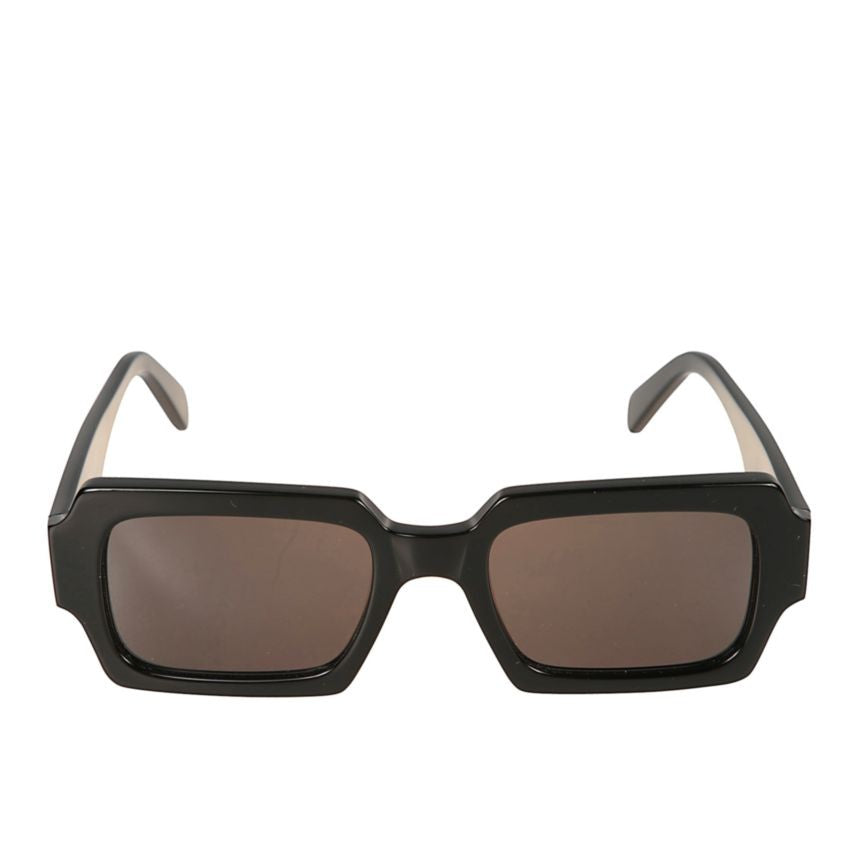 Kador Evy Bold Rectangular Frame Sunglasses With Glossy Arms