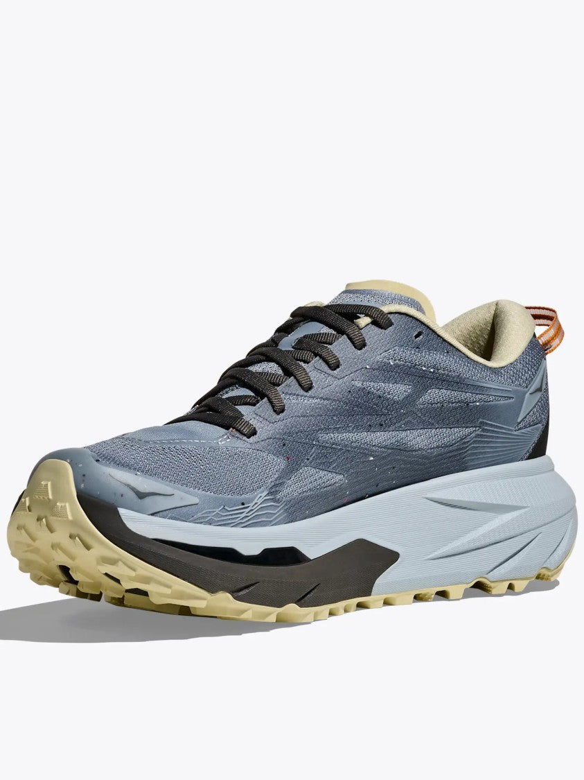 Hoka Streamlined Blue-Gray Athletic Sneakers