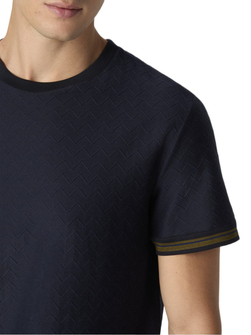 Missoni Missoni Zig Zag Cotton T-Shirt