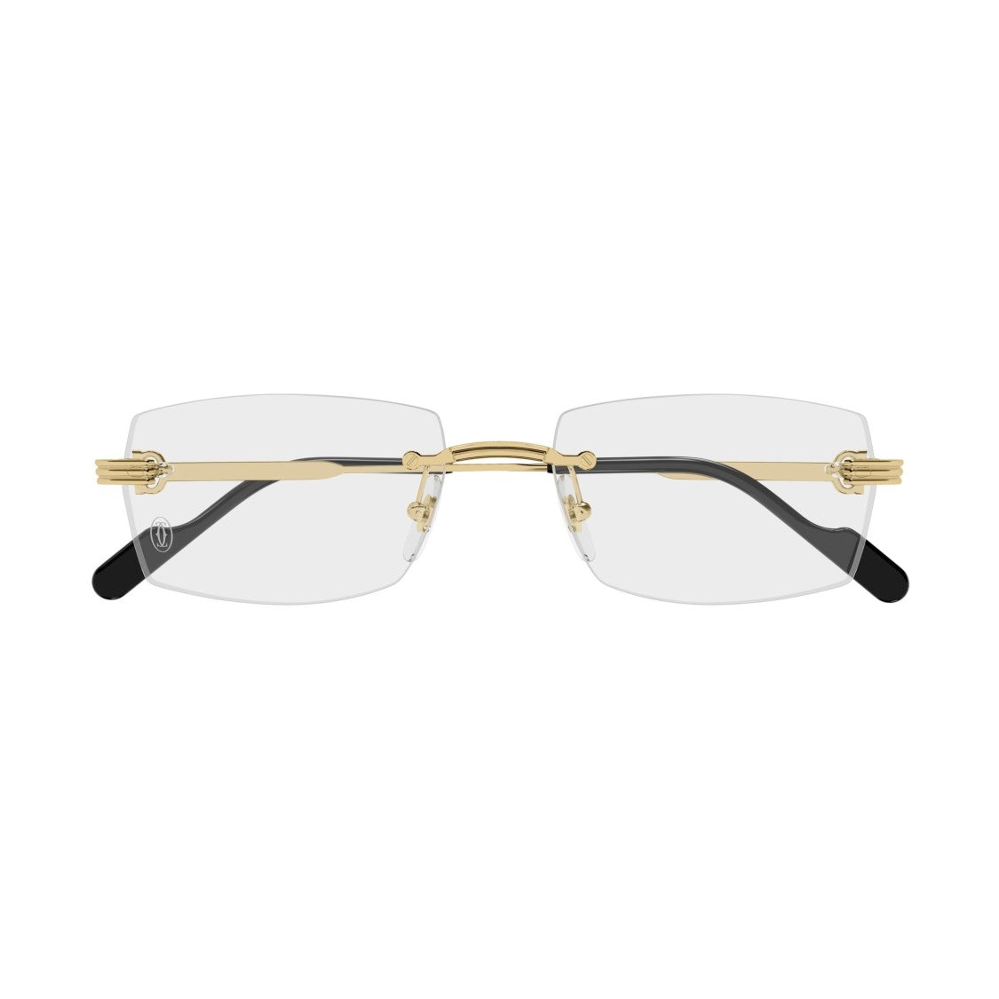 Cartier Ct0578o Rimless Rectangular Eyeglasses