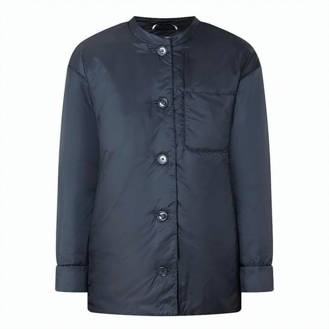 Max Mara Quilted Jacket With Smooth Finish And Round Neckline