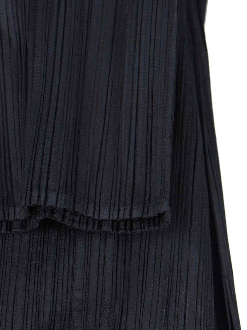 Pleats Please Pleated Trousers With Modern Tailored Silhouette