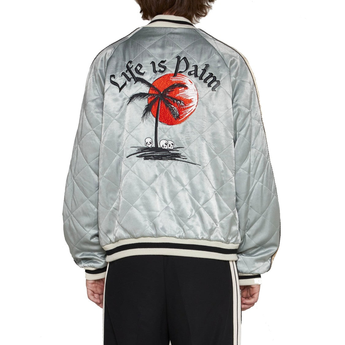 Palm Angels Quilted Logo Jacket