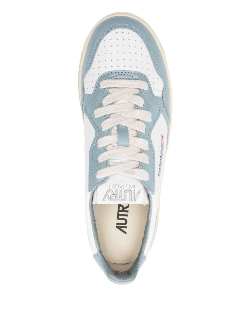 Autry White Medalist Sneakers