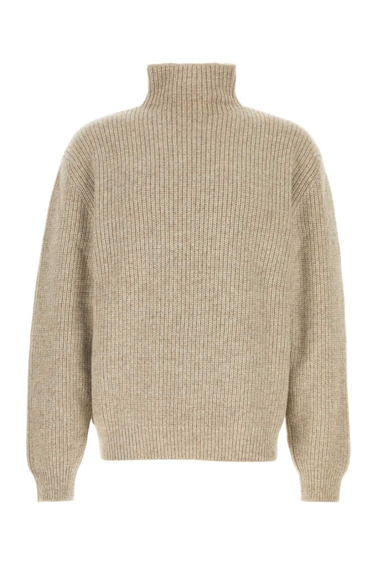 Lemaire Cappuccino Wool Oversize Sweater