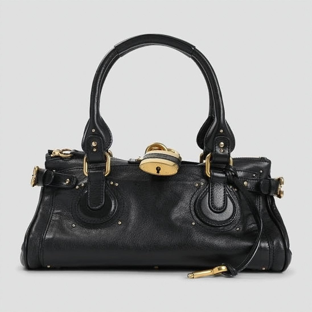 Chloé Smooth Leather Shoulder Bag With Gold-Tone Hardware