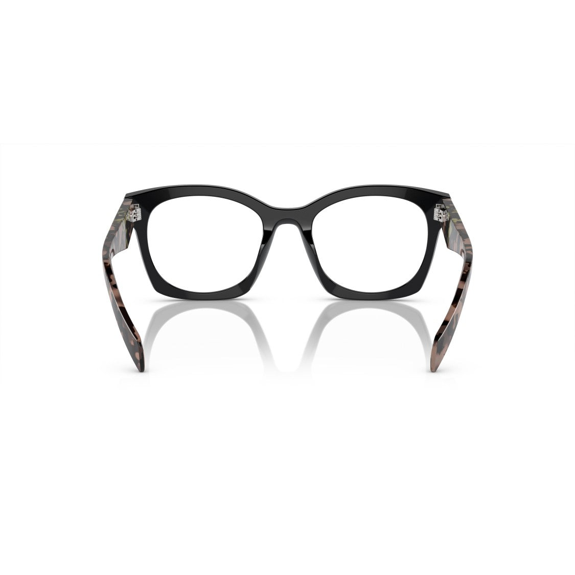 Prada 0Pr A05v Square Black Acetate Sunglasses