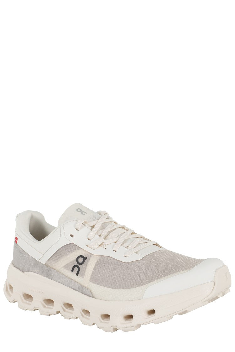 On Running Breathable Cream Dessert Sneakers With Missiongrip Sole