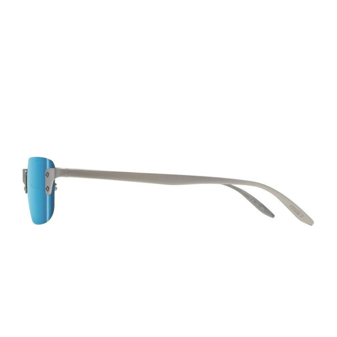 Revo Silver Re6007 Luna 2 Nrgy Metal Rectangular Sunglasses