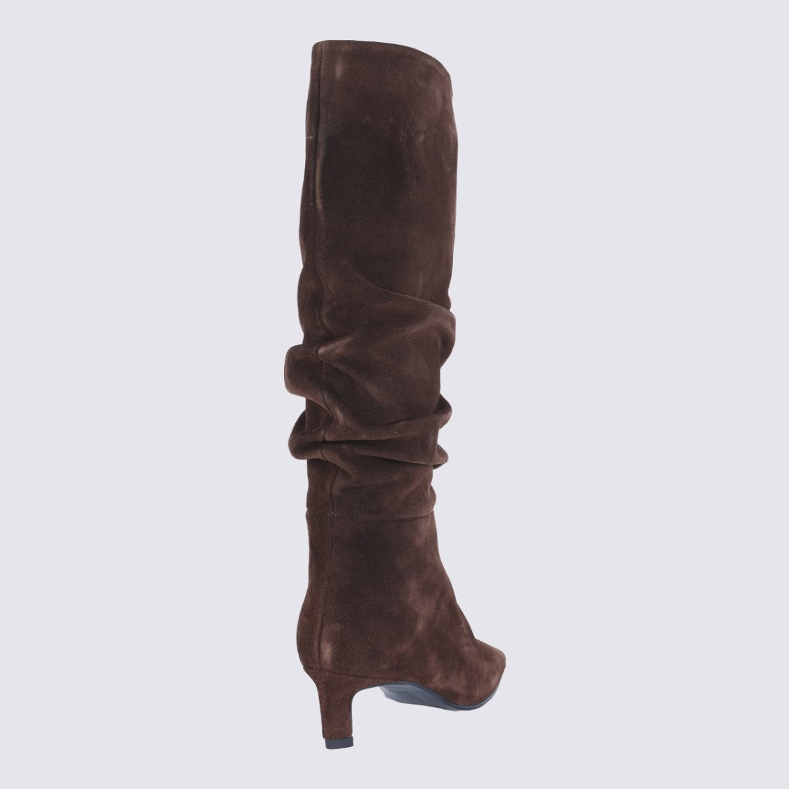 Alohas Mid-Calf Slouchy Boots With Pointed Toe Design