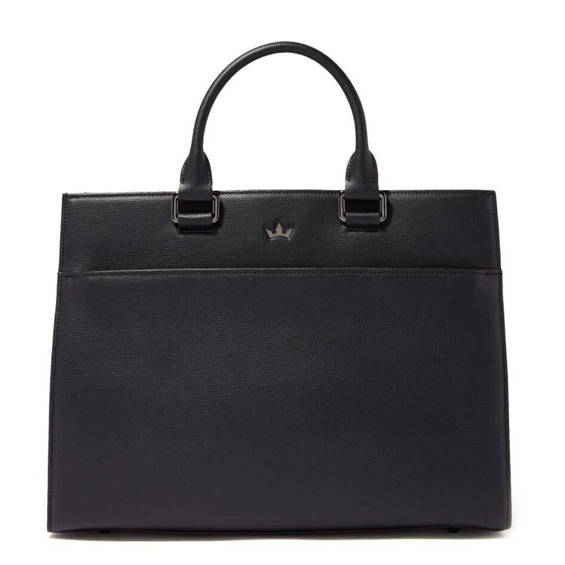 Roderer Award Tote Bag - Italian Leather Black