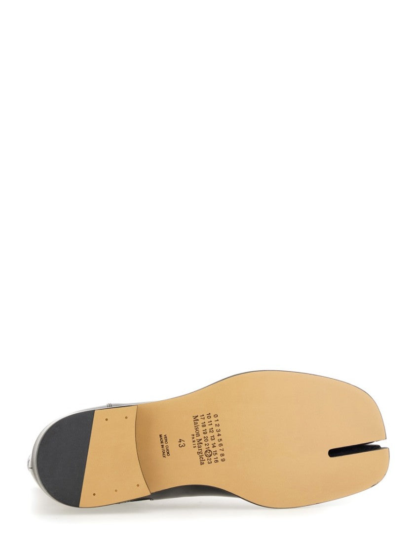 Maison Margiela Polished Leather Tabi Chelsea Boots