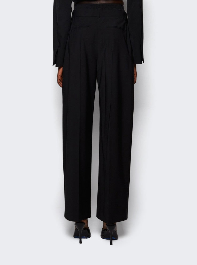 Alexander Wang Pleated Trouser With Boxer Black